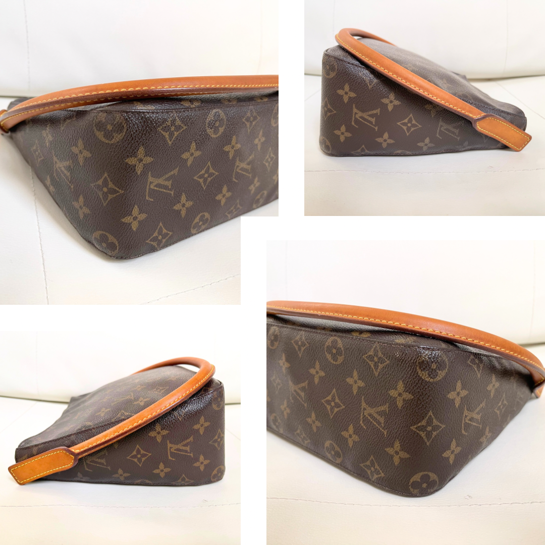 Louis Vuitton Vintage Looping MM Shoulder Bag Monogram Canvas