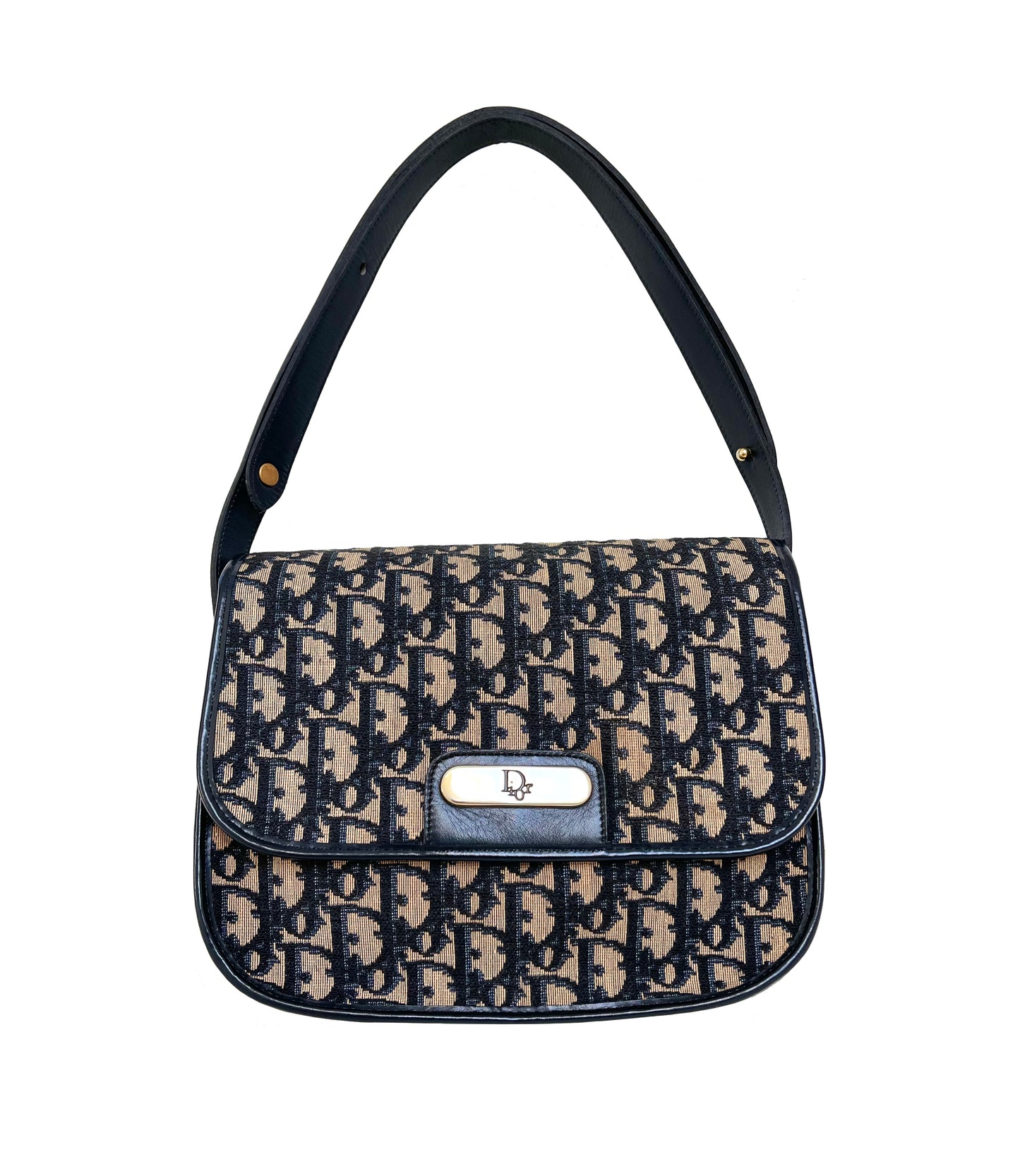 Dior Oblique Vintage Shoulder Bag 