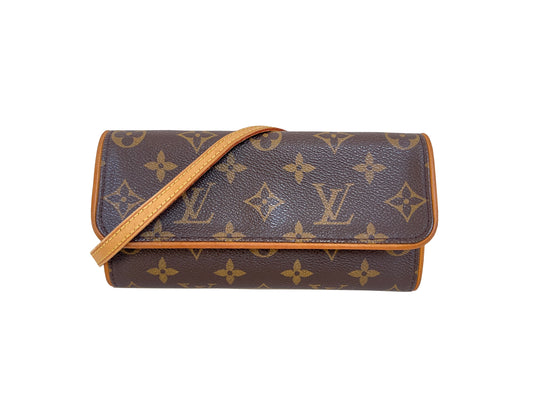 Louis Vuitton Twin PM Pochette Monogram Canvas | Shoulder clutch bag