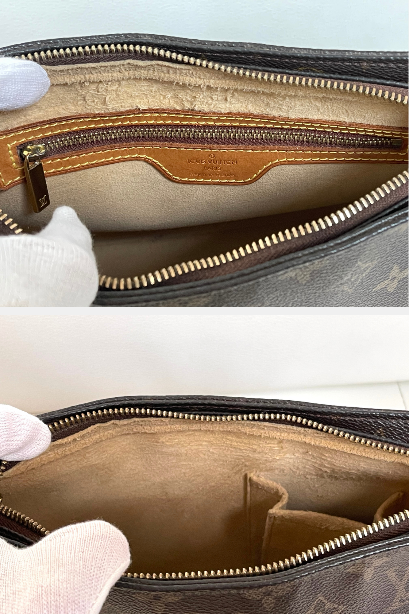 Louis Vuitton Vintage Looping MM Shoulder Bag Monogram Canvas