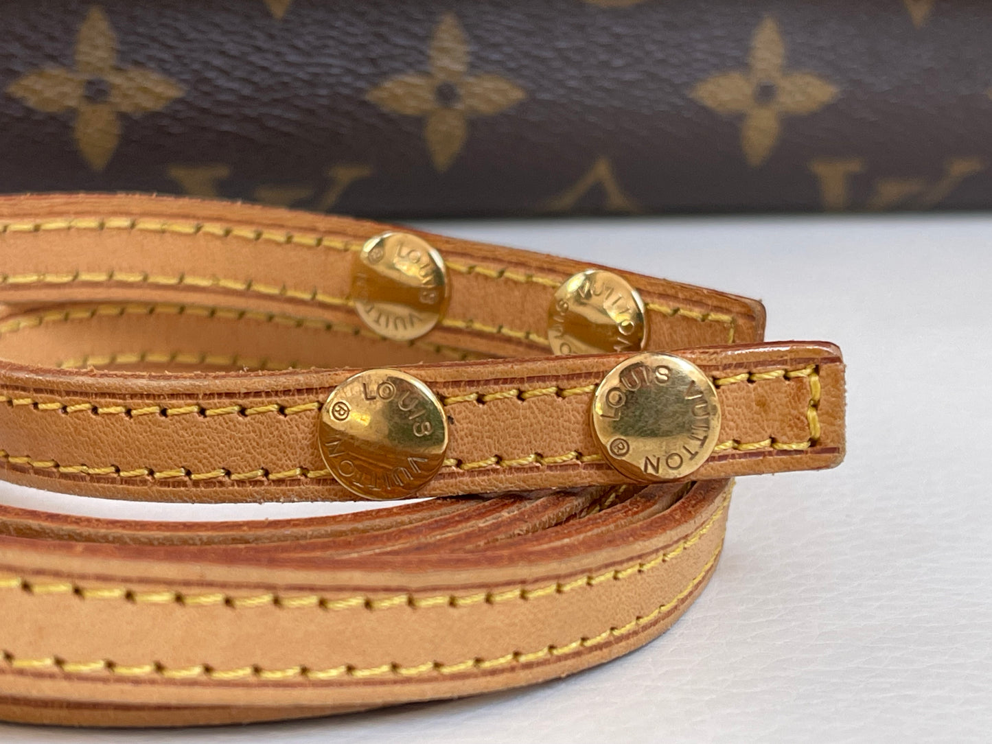 Louis Vuitton Twin PM Pochette Monogram Canvas | Shoulder clutch bag