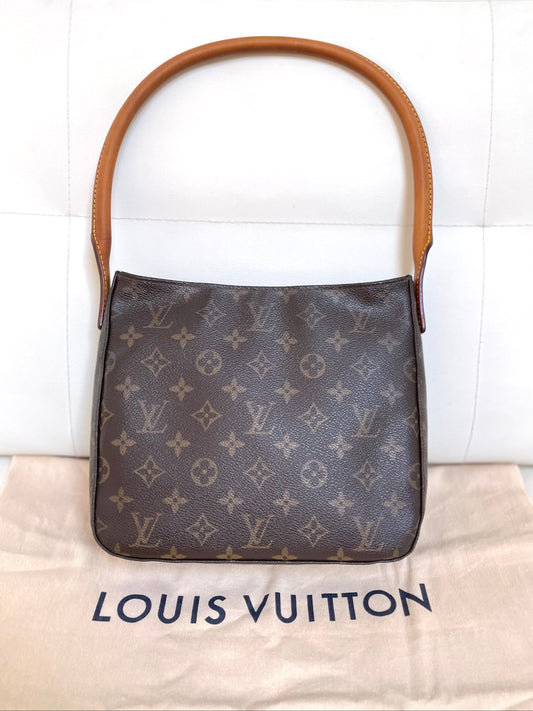 Louis Vuitton Vintage Looping MM Shoulder Bag Monogram Canvas
