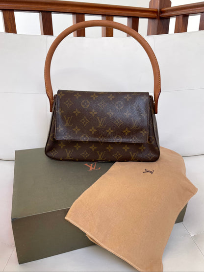 Louis Vuitton Vintage Mini Looping Bag Monogram Canvas | Shoulder bag