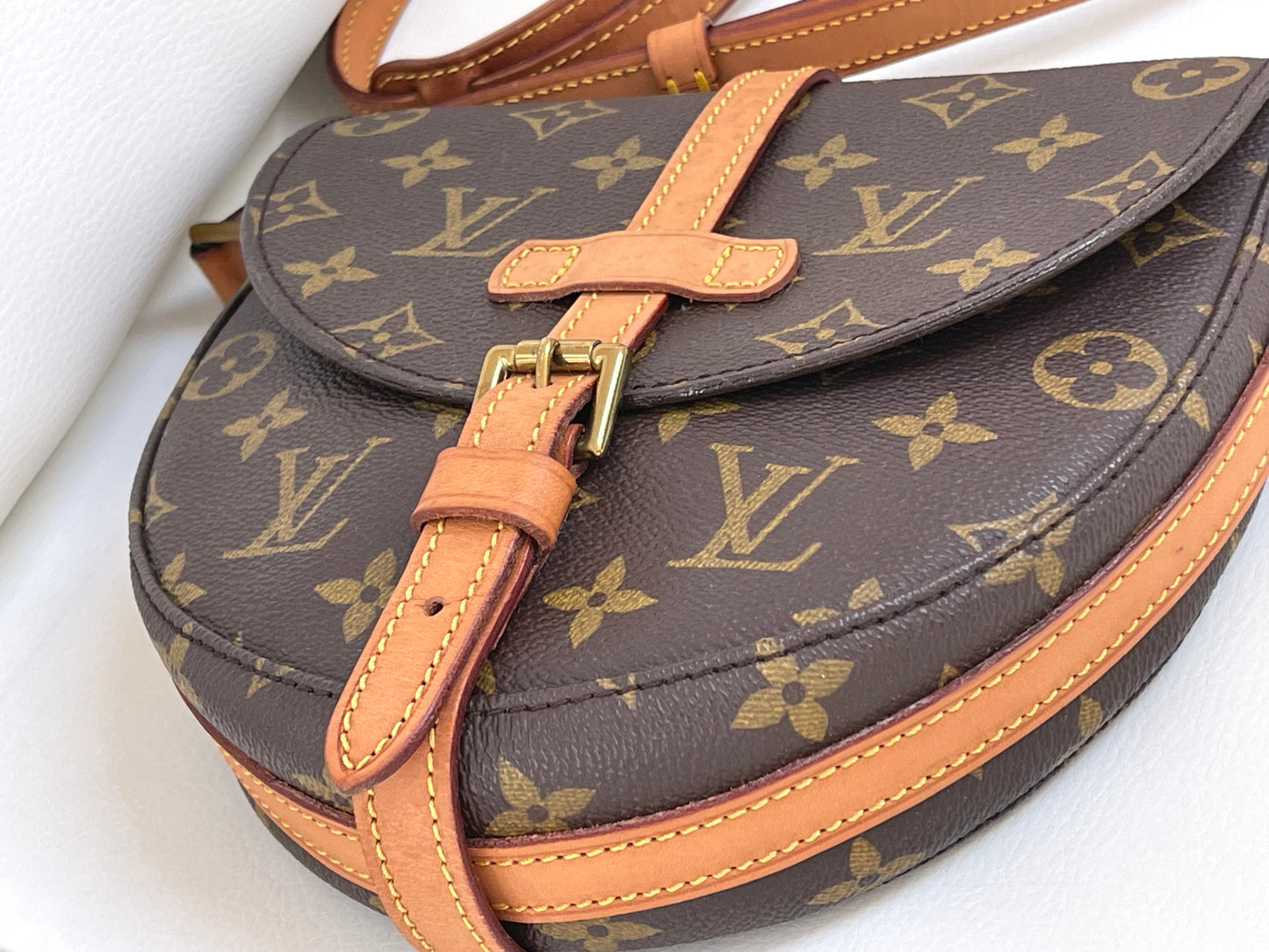 Louis Vuitton Chantilly PM 1988 Vintage Monogram Crossbody Bag