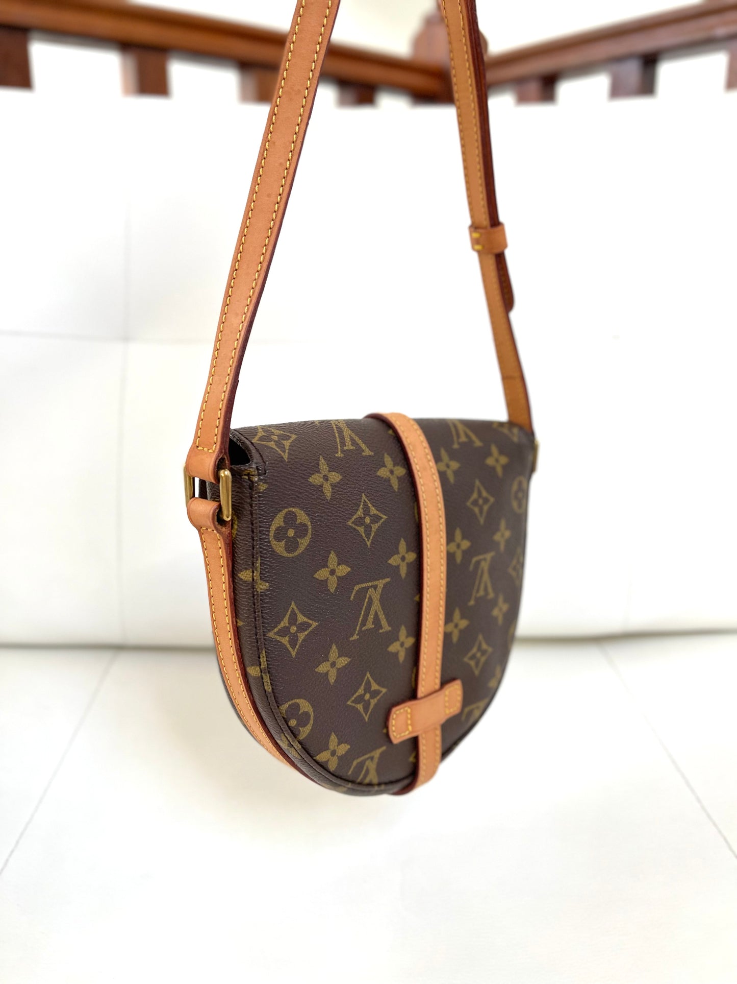 Louis Vuitton Chantilly PM 1988 Vintage Monogram Crossbody Bag