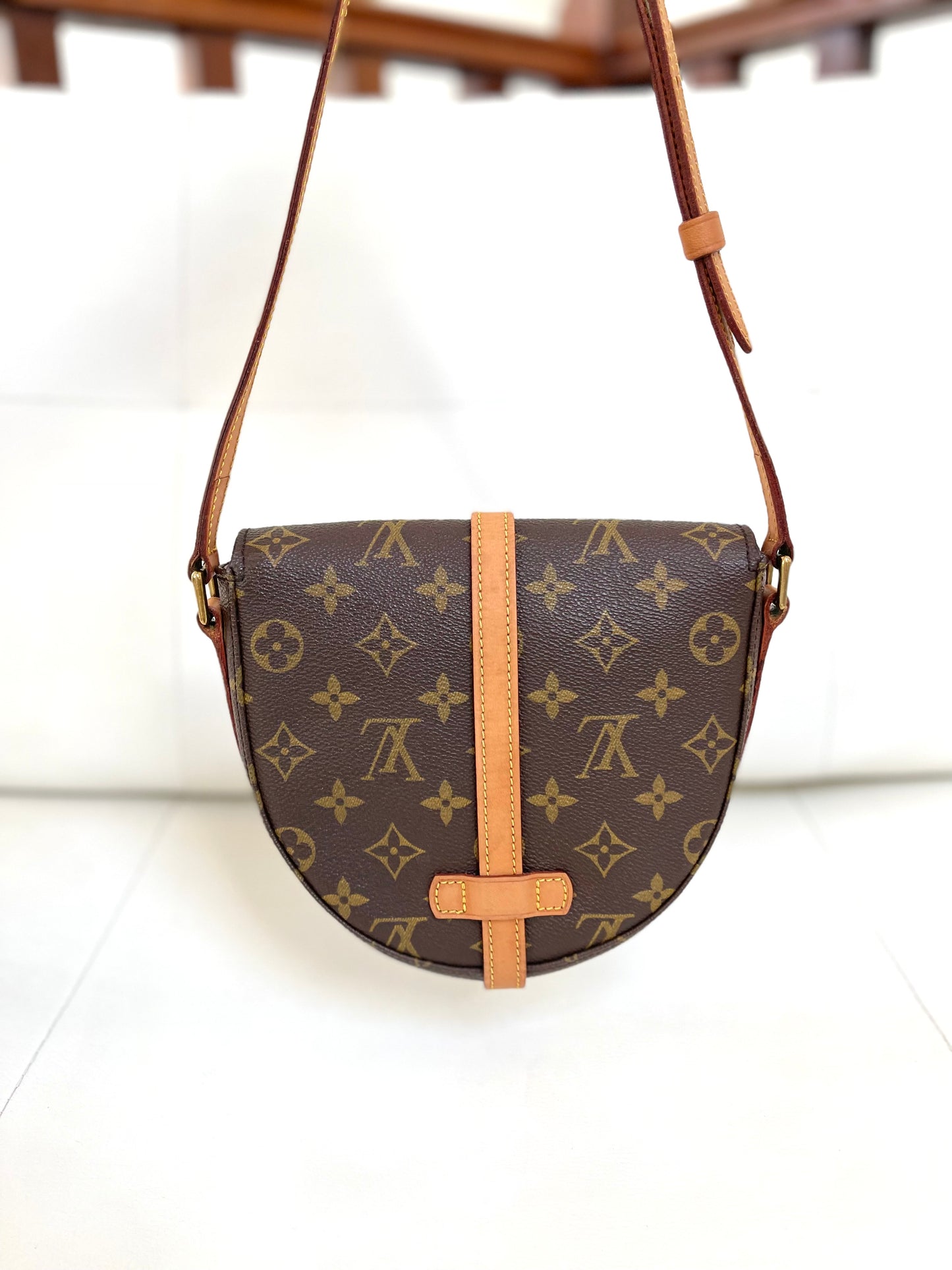 Louis Vuitton Chantilly PM 1988 Vintage Monogram Crossbody Bag