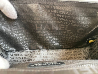 Chanel Accordion Flap Bag | Series 10 (2005-2006) | Black Leather & SHW