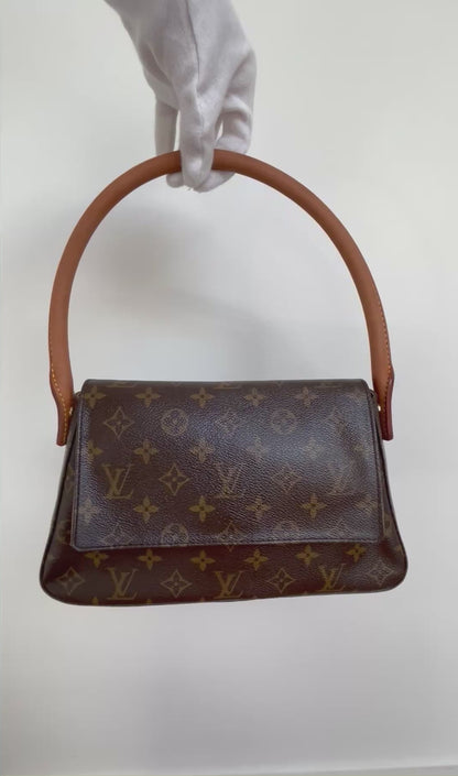 Louis Vuitton Vintage Mini Looping Bag Monogram Canvas | Shoulder bag